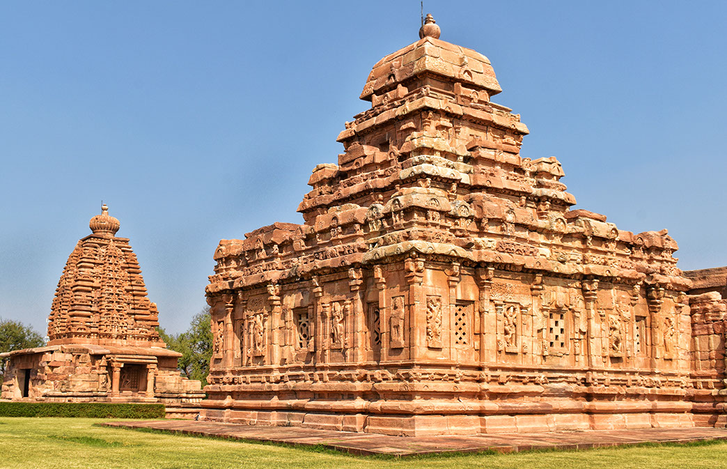 At Pattadakal Karnataka Galaganatha Historic Pattadakal Temple In