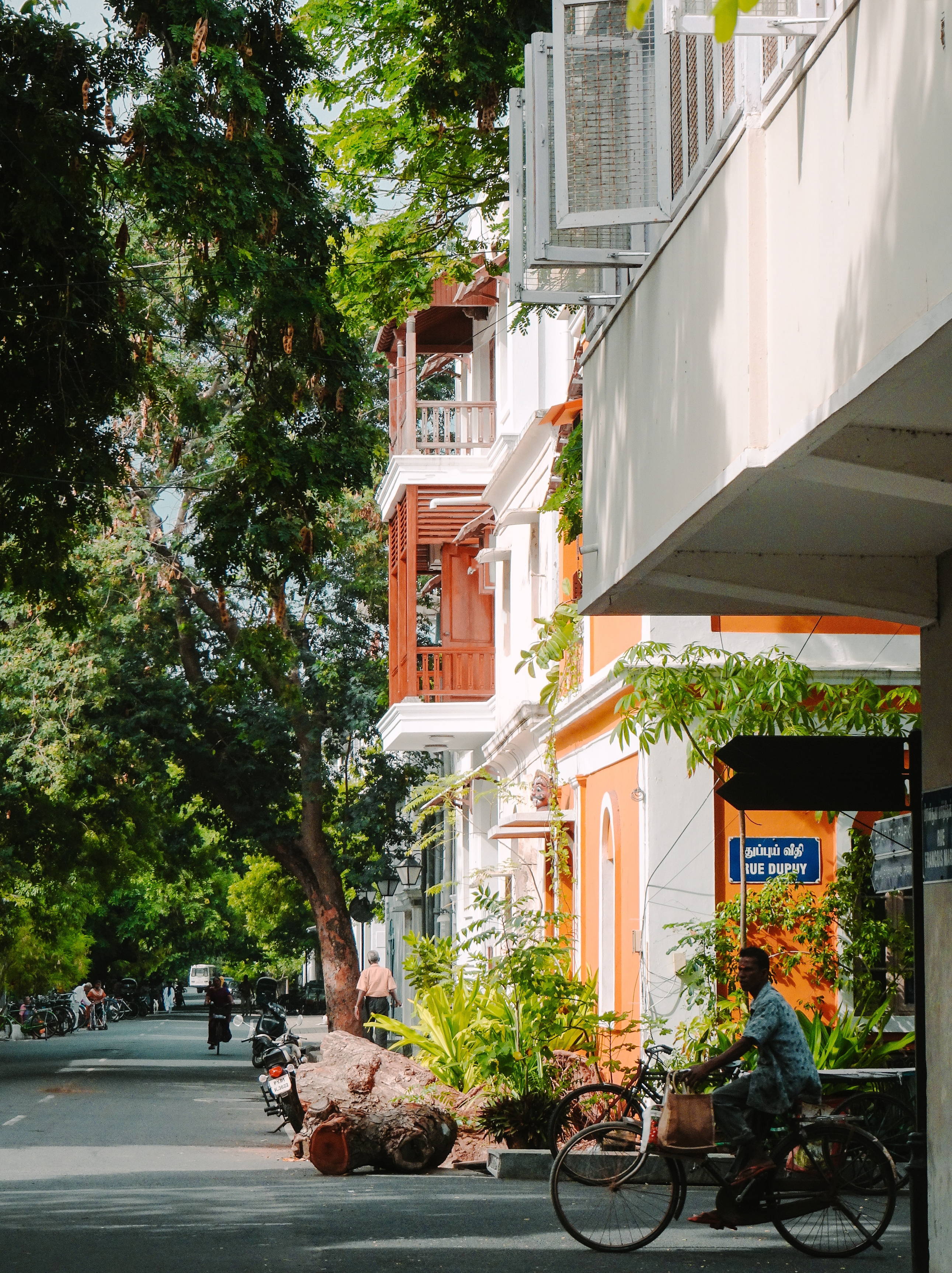 French quarter of Pondicherry