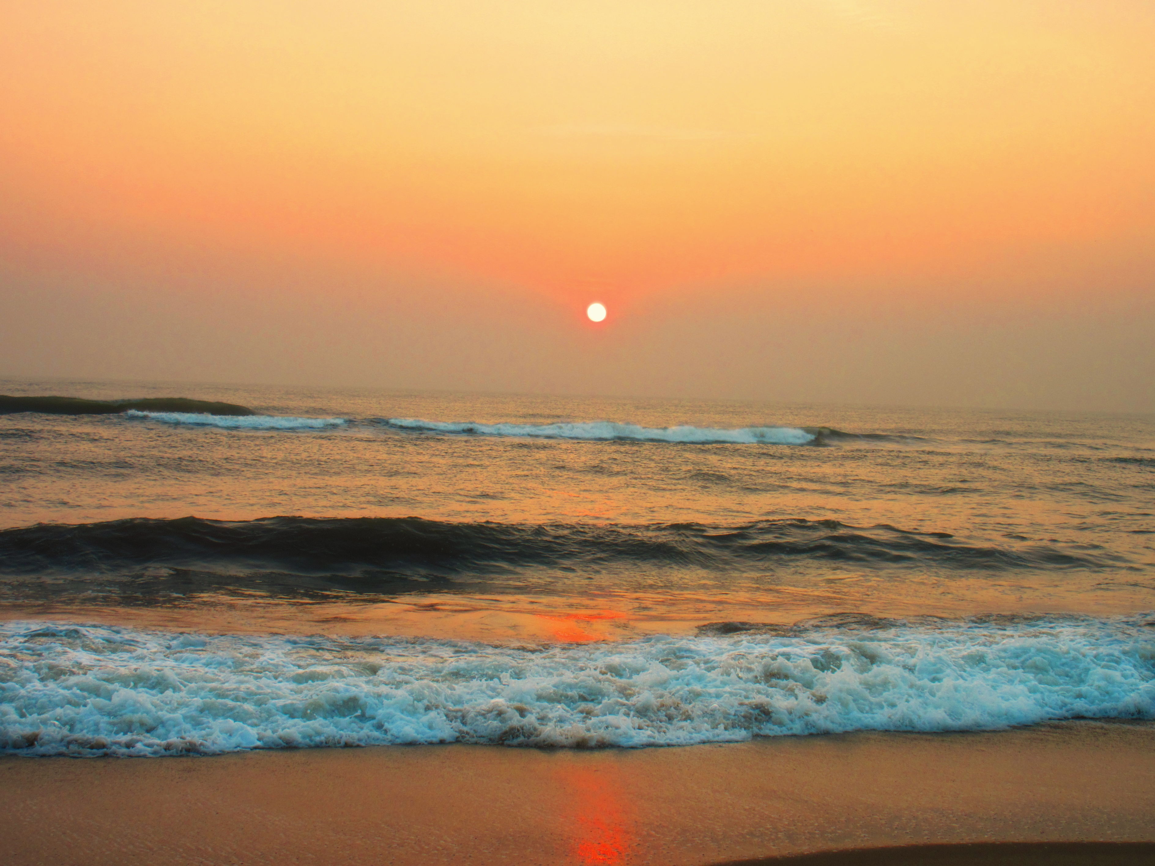 Silver beach at Cuddalore is just 30 km from Pondicherry